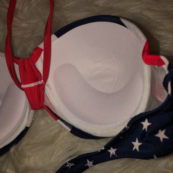 🇬🇧 United Kingdom padded strapless/halter top - Picture 5 of 5